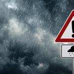 Πορτοκαλί συναγερμός για ισχυρές βροχές και θυελλώδεις ανέμους