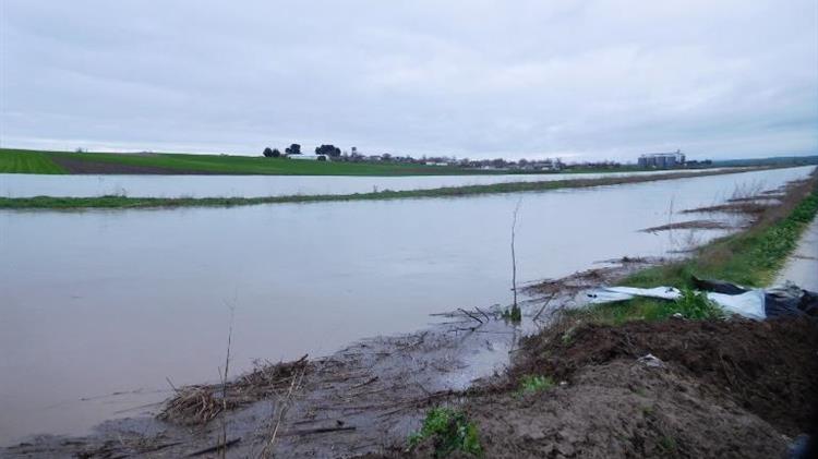 Πλημμύρισαν καλλιέργειες στο Κιλελέρ