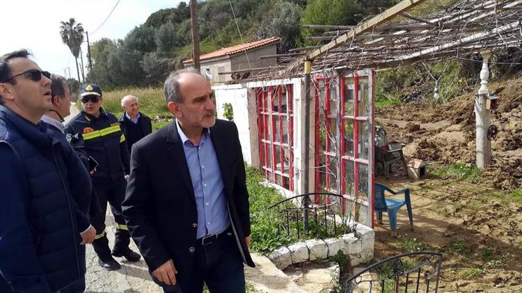 Με όρους ασφάλειας για τους πολίτες και τις περιουσίες τους  η αποκατάσταση των ζημιών στις πληγείσες περιοχές της Ηλείας