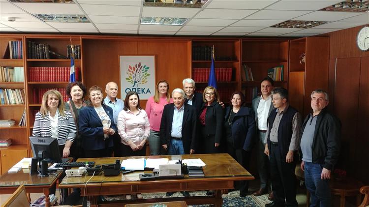 Ευρεία σύσκεψη για τον συντονισμό των δυνάμεων του ΟΠΕΚΑ  σε όλη την χώρα