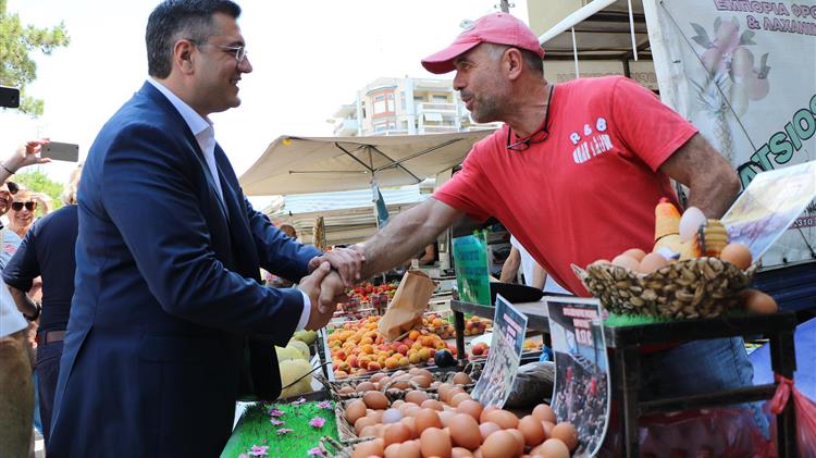 Επίσημη πρώτη για την πρότυπη λαϊκή αγορά της Θεσσαλονίκης 