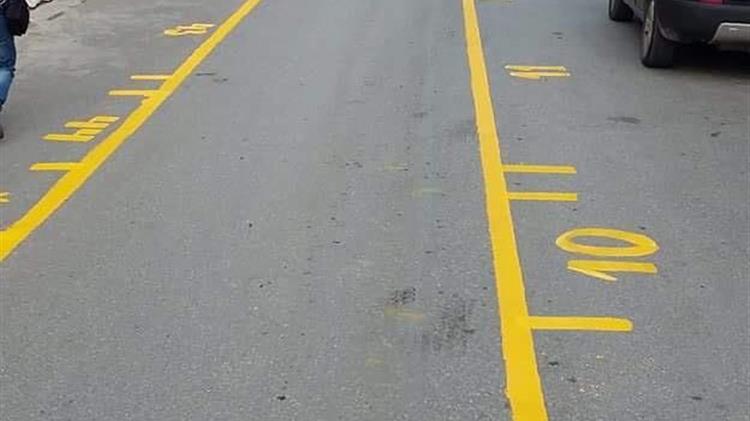 Συνεχίζονται οι διαγραμμίσεις σε λαϊκές αγορές στην Θεσσαλονίκη