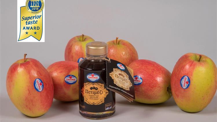 Βραβείο Ανώτερης Γεύσης για το Πετιμέζι ZAGORIN από Π.Ο.Π. Φιρίκια Πηλίου 