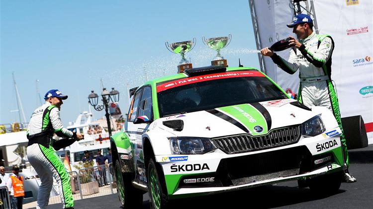 Νίκη για τη SKODA Fabia R5 και στη Σαρδηνία 