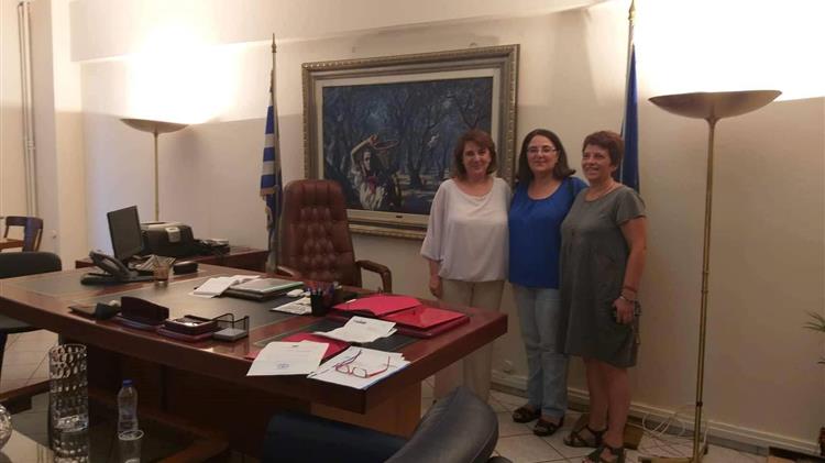 Συναντήσεις  Ολ. Τελιγιορίδου με εκπροσώπους του ΠΚΣ και της Π.Ε.Κ.Δ.Υ.