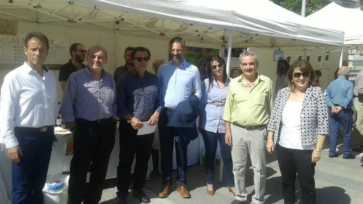 Στη 2η γιορτή μελιού του Μελισσοκομικού Συνεταιρισμού Κοζάνης η Ολ. Τελιγιορίδου