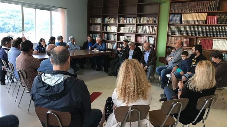  Συνάντηση Αποστόλου με κτηνοτρόφους και συκοπαραγωγούς Κύμης