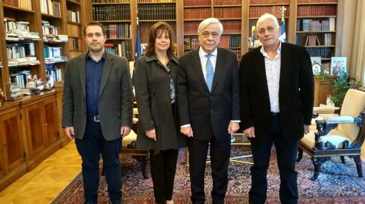 Ο Α.Σ. Ζαγοράς Πηλίου -  ΖΑΓΟΡΙΝ  στον Πρόεδρο της Ελληνικής Δημοκρατίας