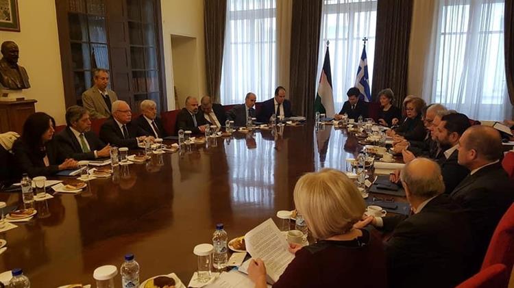 Συμμετοχή της  Ολ. Τελιγιορίδου στην 1η σε Υπουργικό επίπεδο διμερή σύνοδο Ελλάδας  και Παλαιστίνης