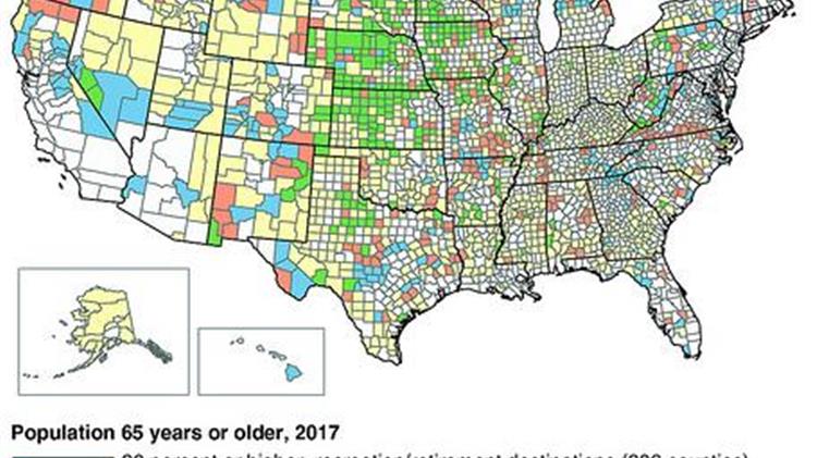 Rural Aging Occurs in Different Places for Very Different Reasons