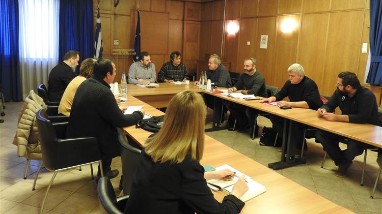 Συνάντηση Αραχωβίτη  με εκπροσώπους αγροτών από την Κρήτη