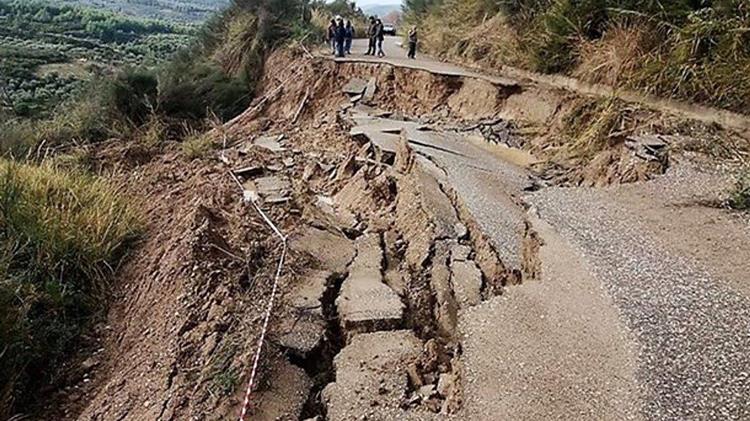 Σε κατάσταση έκτακτης ανάγκης πολιτικής προστασίας 54 περιοχές στην Ηλεία