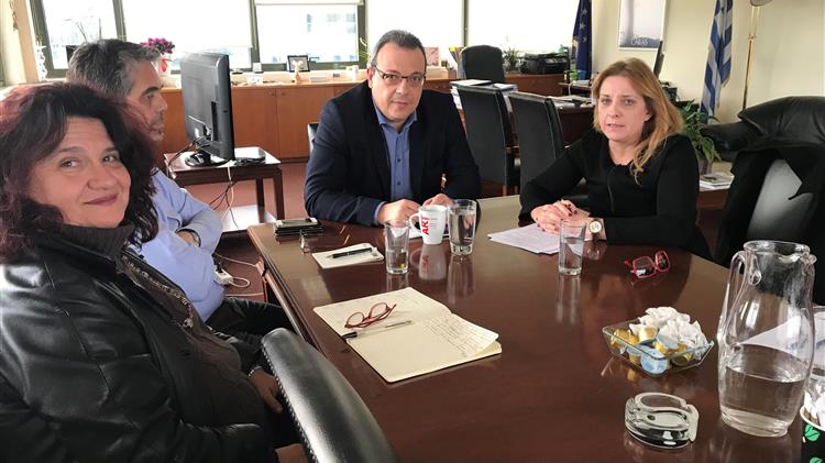 Συνάντηση Π.Βράντζα με τον Σ. Φάμελλο για τα έργα Αχελώου