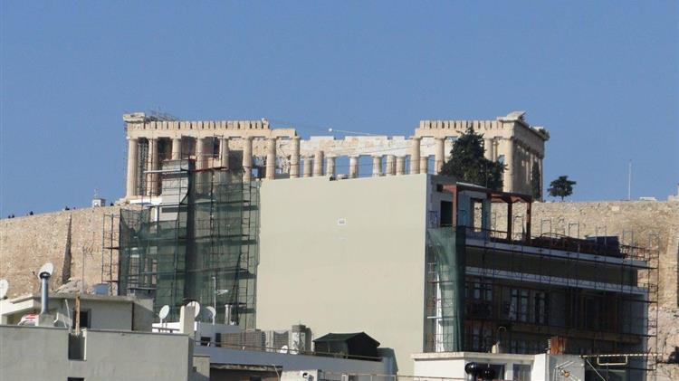 Προσωρινή αναστολή έκδοσης νέων οικοδομικών αδειών νοτίως της Ακρόπολης