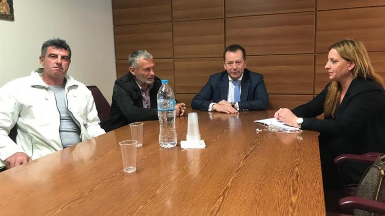 ‘’Συνάντηση Π. Βράντζα και Καπνικού Συνεταιρισμού Καρδίτσας με τον Β. Κόκκαλη’’