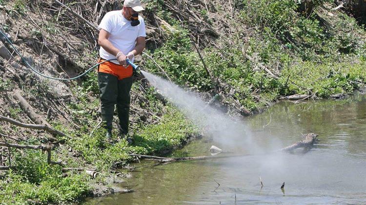 Σε εξέλιξη το πρόγραμμα των ψεκασμών της Περιφέρειας Κεντρικής Μακεδονίας 