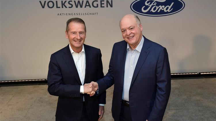 Ford – Volkswagen: Διευρύνουν την παγκόσμια συνεργασία τους 