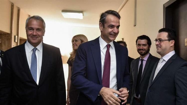 Επίσκεψη του Πρωθυπουργού Κυριάκου Μητσοτάκη  στο Υπουργείο Αγροτικής Ανάπτυξης και Τροφίμων