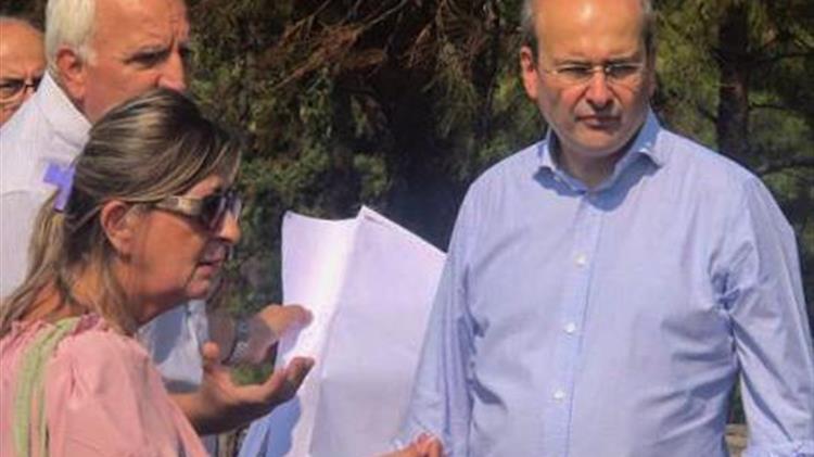 Κ. Χατζηδάκης: Άμεση διάθεση 500.000 ευρώ για την αντιμετώπιση του φλοιοφάγου εντόμου στο δάσος του Σέιχ Σου