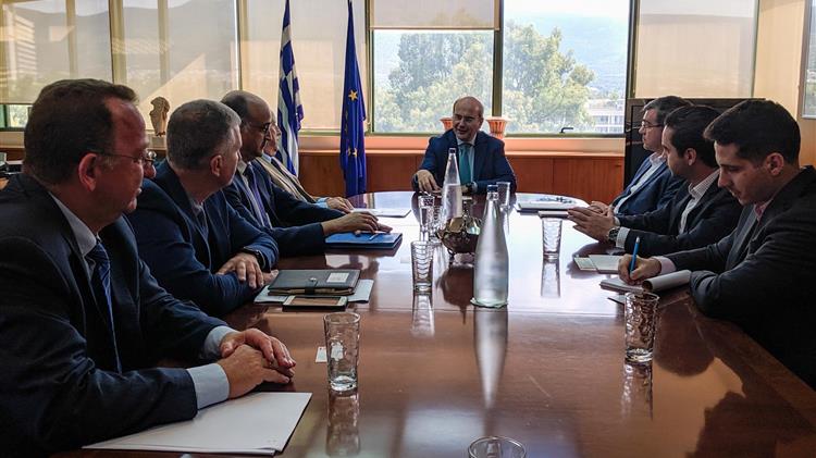 Συνάντηση υπουργού Κ. Χατζηδάκη με το ΔΣ της Ελληνικής Εταιρείας Αξιοποίησης Ανακύκλωσης