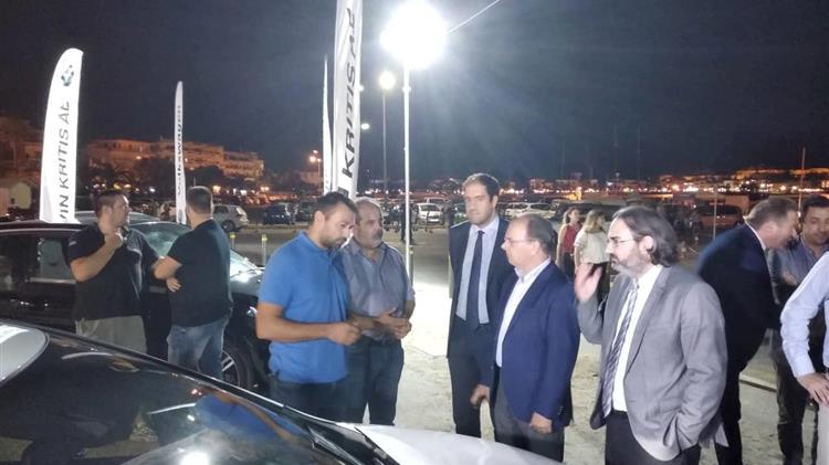 Παρουσίαση του πρώτου ηλεκτρικού λεωφορείου στο Ρέθυμνο