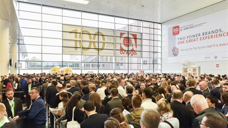 Πέμπτος μεγαλύτερος εκθέτης της Anuga 2019 η Ελλάδα  