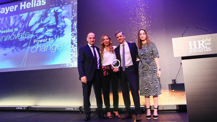 Δύο βραβεία για τη Bayer Ελλάς στα HR Awards 2019