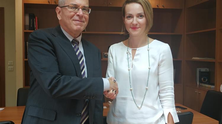 Συνάντηση Α. Σδούκου με τον πρέσβη του Ισραήλ