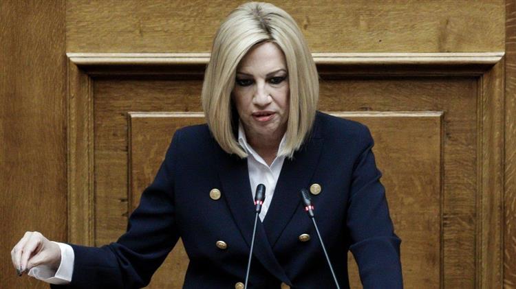 Γεννηματά: Στήριξη στους αγρότες - Κινδυνεύει η επάρκεια τροφίμων