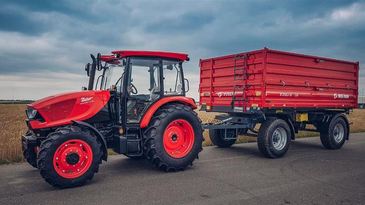 Zetor: To νέο Major 80 συνδυάζει την κομψότητα με την υψηλή απόδοση.