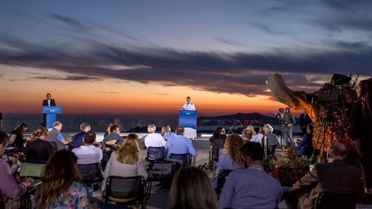 Κ.Μητσοτάκης: Στο οινοποιείο της Ένωσης Συνεταιρισμών Θηραϊκών Προϊόντων-SantoWines 