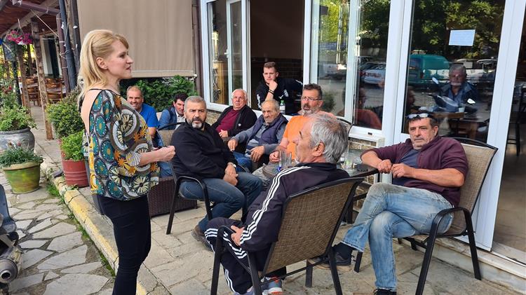 Επισκέψεις της Θεοδώρας Τζάκρη στον Αρχάγγελο, την Περίκλεια και τη Νότια