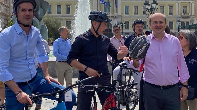  Κ. Χατζηδάκης: Δύο νέοι μεγάλοι Ποδηλατόδρομοι στην Αθήνα