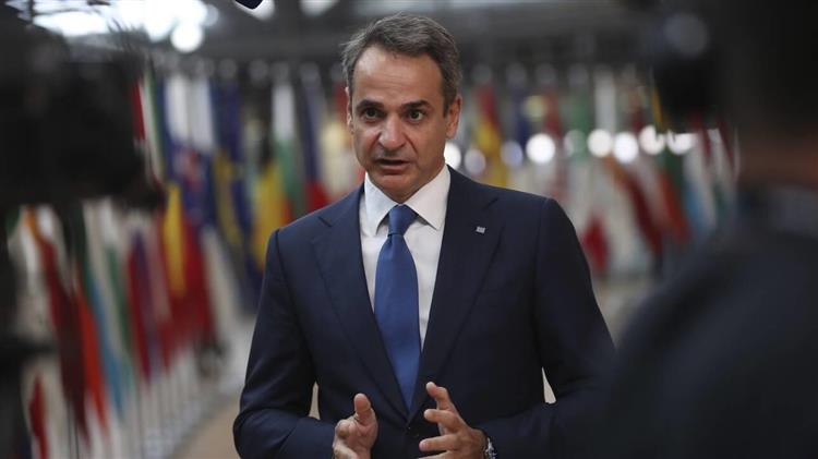 Αισιόδοξος ο Κ. Μητσοτάκης προσερχόμενος στη Σύνοδο Κορυφής