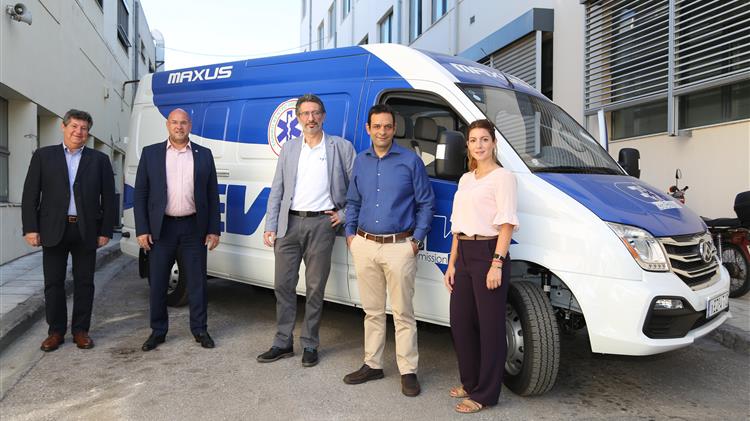 Ηλεκτροκίνητο Van MAXUS στο ΕΚΑΒ