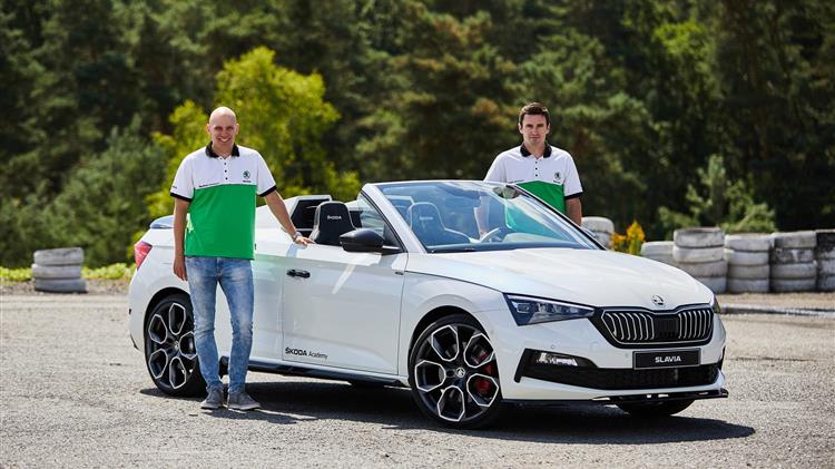 SKODA SLAVIA: Spider έκδοση του SCALA από μαθητές της SKODA ACADEMY