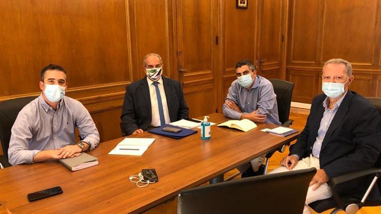 Συνάντηση του Χρ. Δήμα με τον Πρόεδρο και τον Διευθύνοντα Σύμβουλο του ΕΛΓΟ “ΔΗΜΗΤΡΑ”