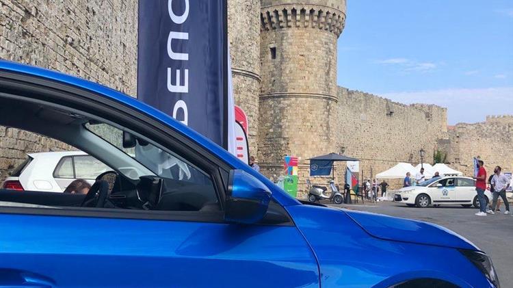 Επιβλητική η παρουσία της Peugeot στην Ρόδο