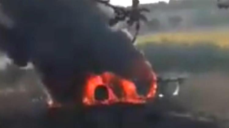 Αγρότης κάηκε ζωντανός