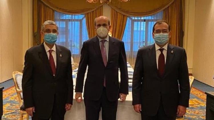 Συνάντηση Κωστή Χατζηδάκη με τον Πρόεδρο της Αιγύπτου Abdel Fattah el Sissi