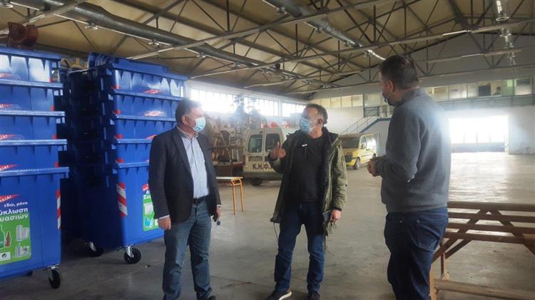 Νέοι κάδοι ανακύκλωσης στο δήμο Μίνωα Πεδιάδας