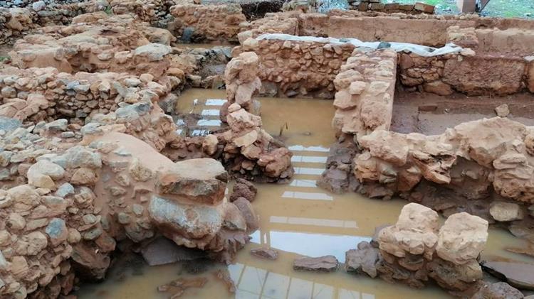 Μάλια: Πλημμύρισε ο αρχαιολογικός χώρος