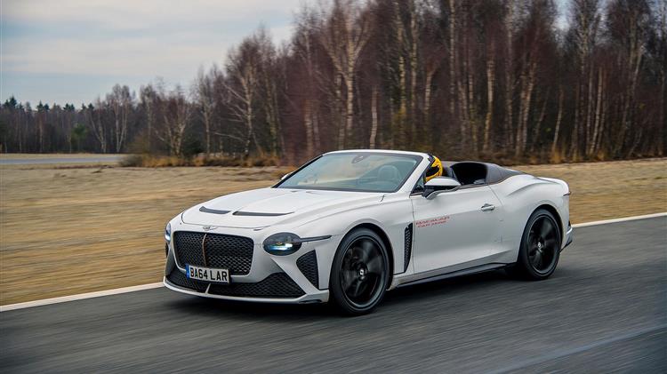 Η Bentley Bacalar στο τελικό στάδιο δοκίμων
