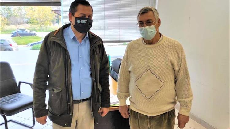 Ο ΕΛΓΑ σε πληγείσες περιοχές της Π.Ε Ηλείας για την καταγραφή των ζημιών από την κακοκαιρία