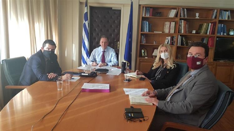 Σε καλό κλίμα η συνάντηση Λιβανού – Οικονόμου με εκπροσώπους της Π.Ο.ΓΕ.Δ.Υ.