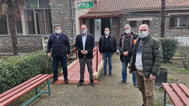 Επίσκεψη Λάκη Βασιλειάδη στον ΕΛ.Γ.Ο. «ΔΗΜΗΤΡΑ» Σκύδρας