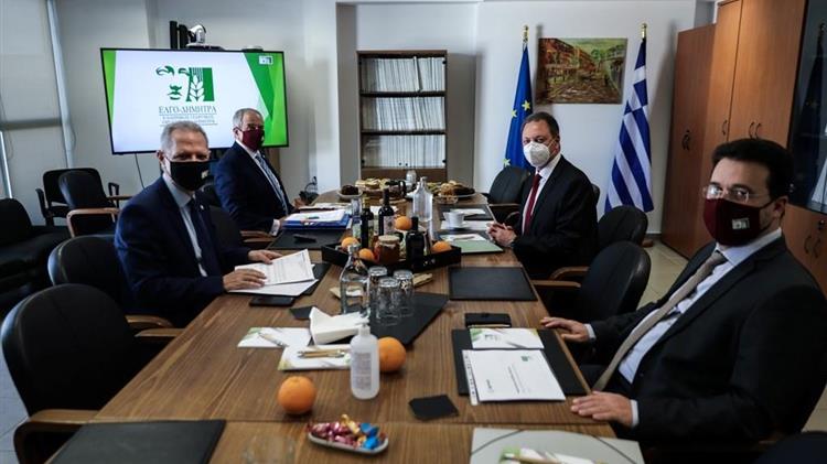 Επίσκεψη Λιβανού στον ΕΛΓΟ - ΔΗΜΗΤΡΑ