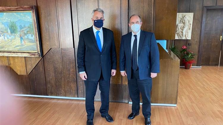 Με τον Μ. Βορίδη συναντήθηκε ο Δήμαρχος Δίου-Ολύμπου Β. Γερολιόλιος