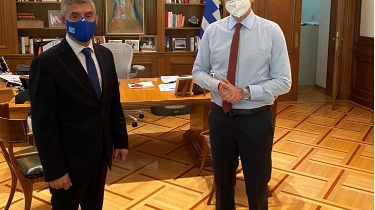 Συνάντηση με τον Πρωθυπουργό είχε ο Περιφερειάρχης Θεσσαλίας για αγροτικές αποζημιώσεις, φράγματα, σεισμό, Ιανό  και Αχελώο