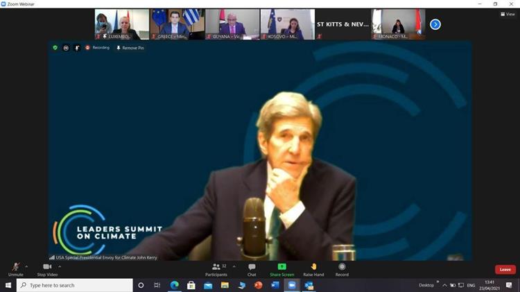 Συμμετοχή του Κώστα Σκρέκα στη Σύνοδο Ηγετών για το Κλίμα